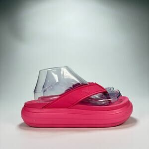 Reef Bondi Bay Pink Comfort Slide Sandals Cushioned Flip Flops Womens Size 8